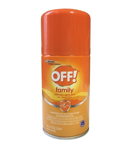 REPELENTE OFF 165 cm3 aerosol